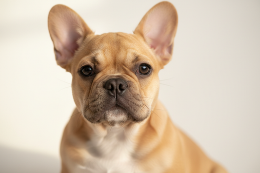 Bouledogue français avec une expression attentive – signaux silencieux et bien-être