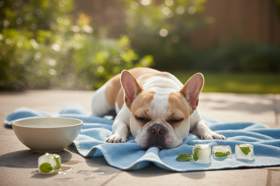 Comment rafraîchir son bouledogue pendant les fortes chaleurs : nos astuces naturelles et inédites