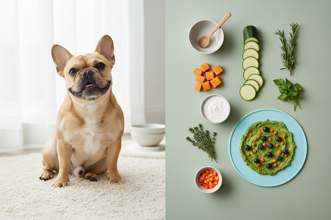 Bouledogue français et microbiome : pourquoi l'intestin de ton Frenchie commande tout (humeur, peau, immunité)