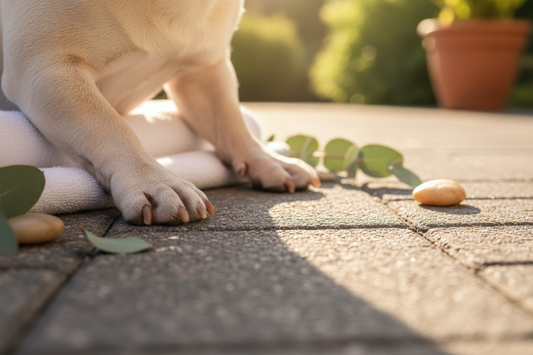 Comment protéger les coussinets de votre bouledogue en été