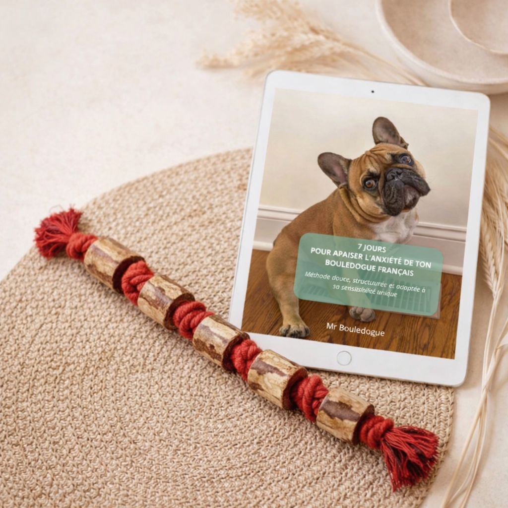 Pack Sérénité – Jouet en Bois d'Olivier + Guide Anti-Anxiété