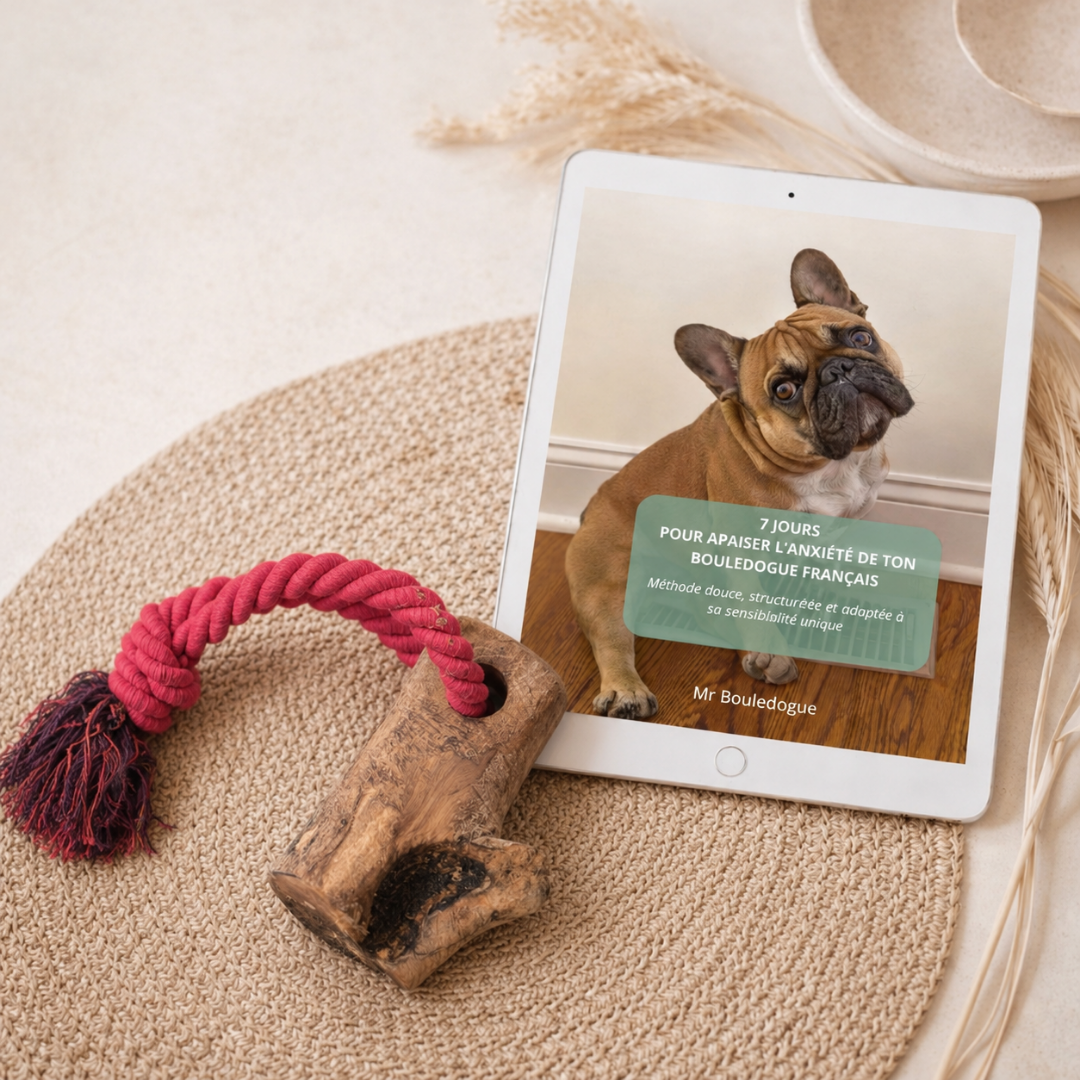 Pack Sérénité – Jouet en Bois d'Olivier + Guide Anti-Anxiété